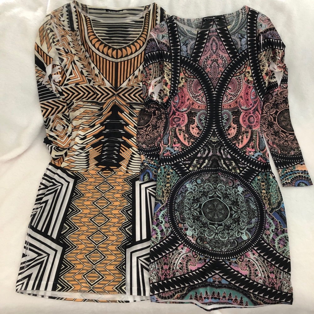 Fashion Nova Printed Dresses Bundle